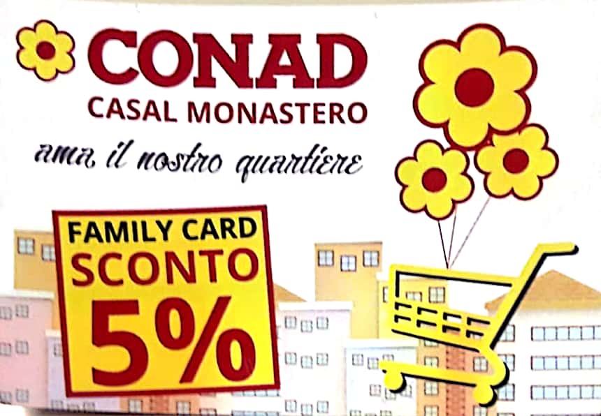 Ritiro tessere Conad